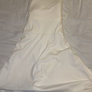 Elegant White Women's Dress